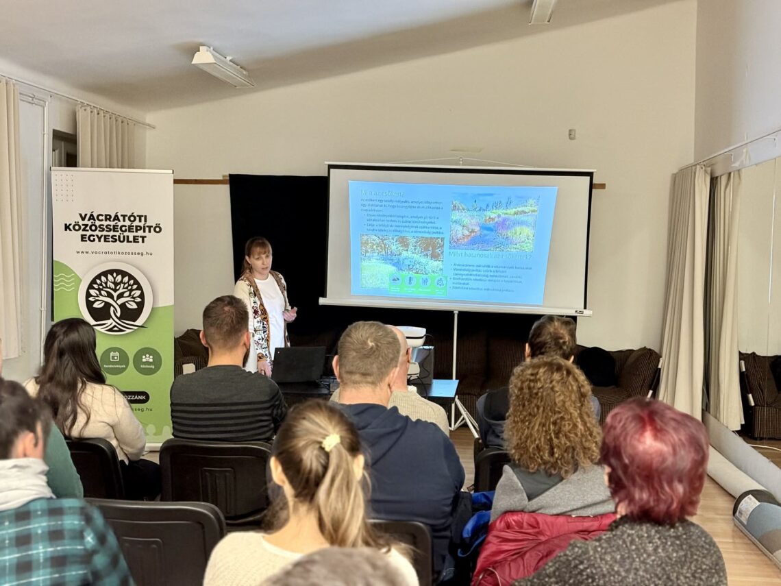 Fülöp Kinga Melinda az ökológiai szemléletű településtervezésről beszélt